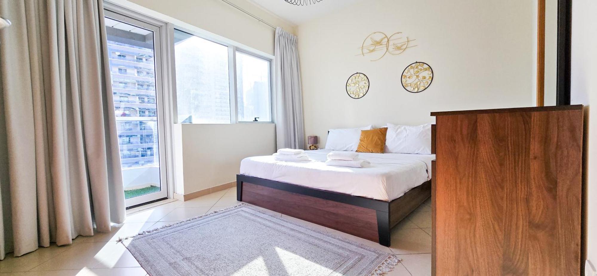Spacious 2 Bed Apt At Marina High Floor Dubai Exterior foto