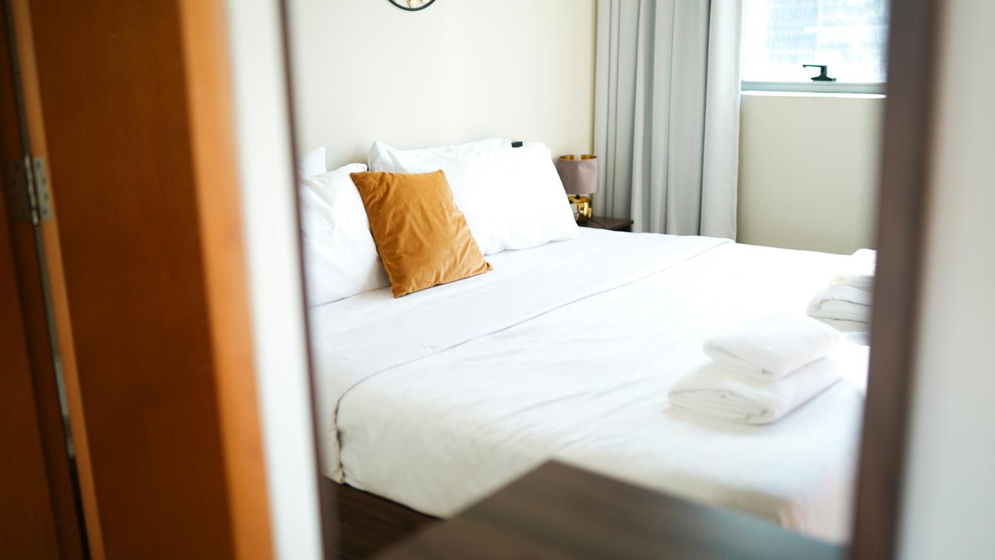 Spacious 2 Bed Apt At Marina High Floor Dubai Exterior foto